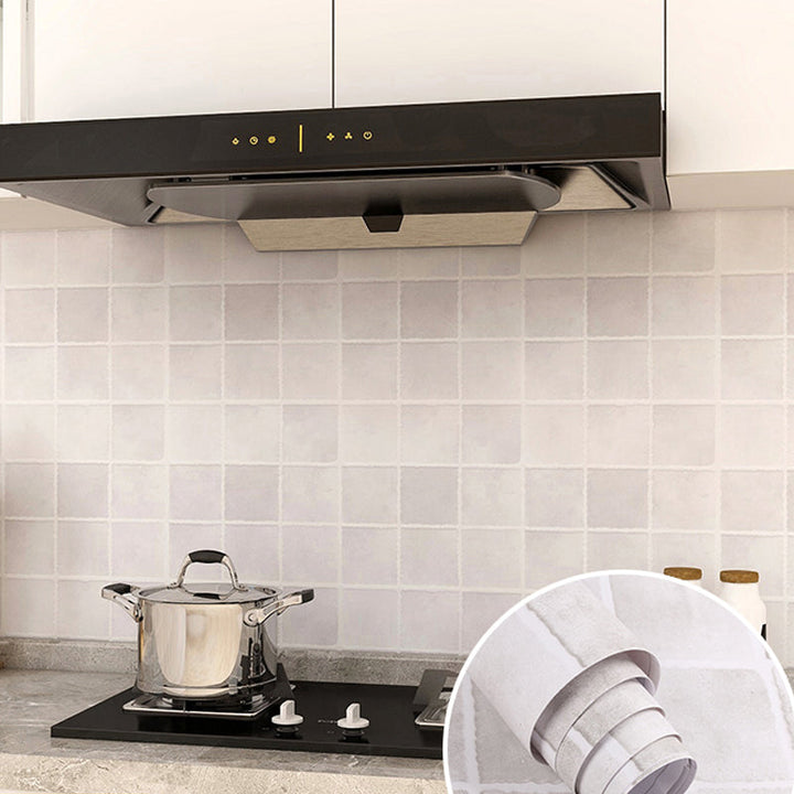 Lisslune | Modern Peel and Stick Wall Covering PVC Mosaic Tiles Field Tiles for the Kitchen