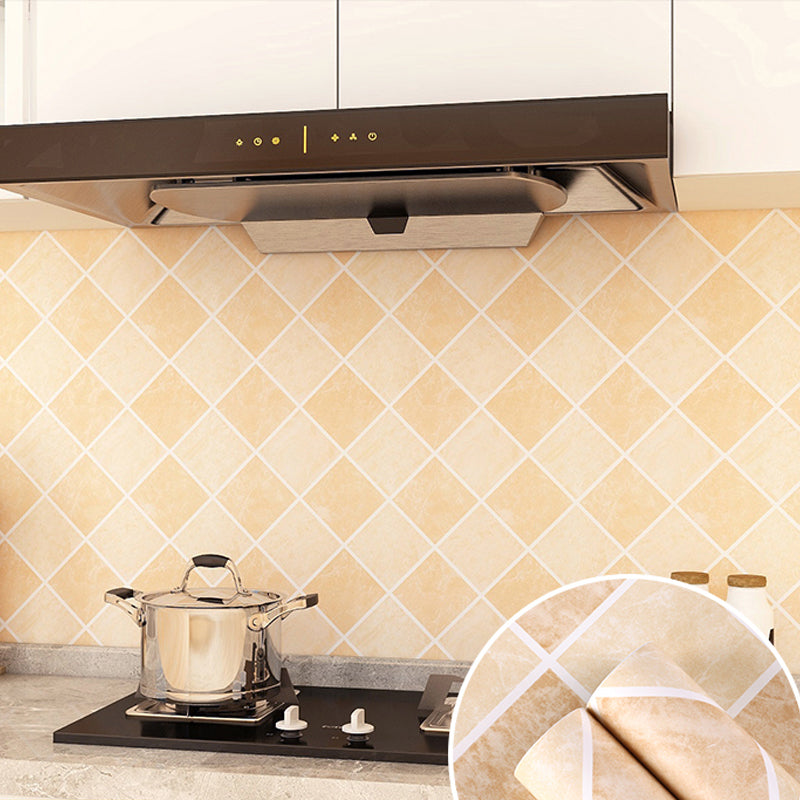 Lisslune | Modern Peel and Stick Wall Covering PVC Mosaic Tiles Field Tiles for the Kitchen