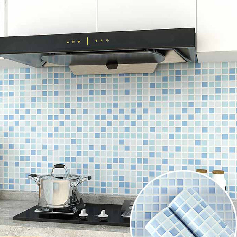 Lisslune | Modern Peel and Stick Wall Covering PVC Mosaic Tiles Field Tiles for the Kitchen