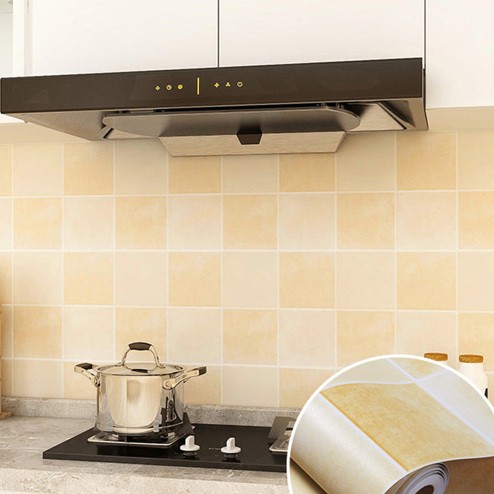 Lisslune | Modern Peel and Stick Wall Covering PVC Mosaic Tiles Field Tiles for the Kitchen
