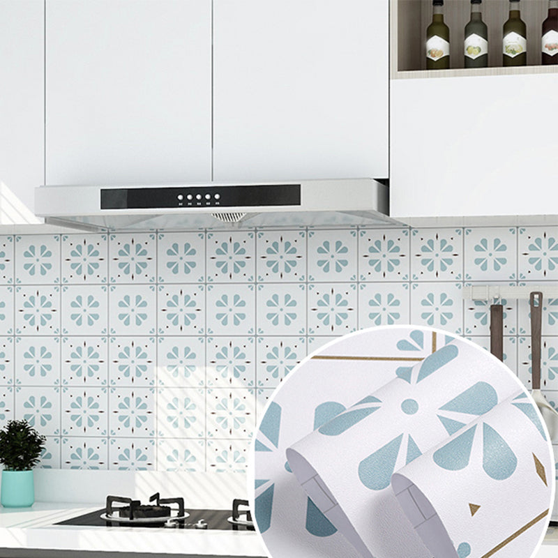 Lisslune | Modern Peel and Stick Wall Covering PVC Mosaic Tiles Field Tiles for the Kitchen