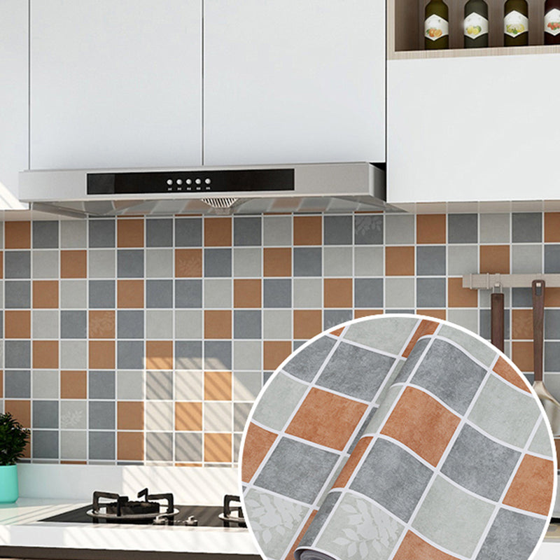 Lisslune | Modern Peel and Stick Wall Covering PVC Mosaic Tiles Field Tiles for the Kitchen