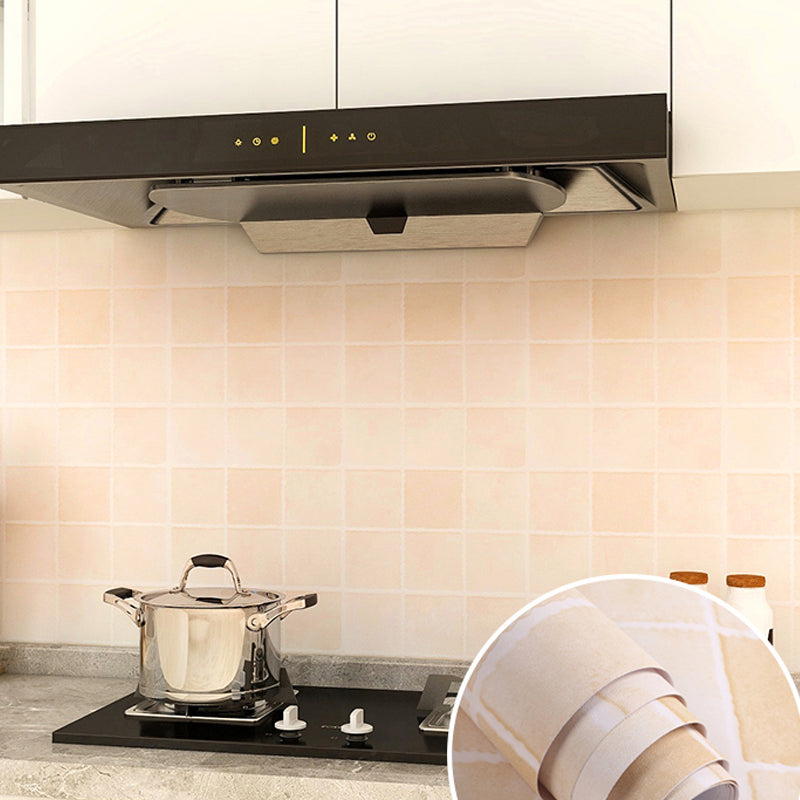 Lisslune | Modern Peel and Stick Wall Covering PVC Mosaic Tiles Field Tiles for the Kitchen