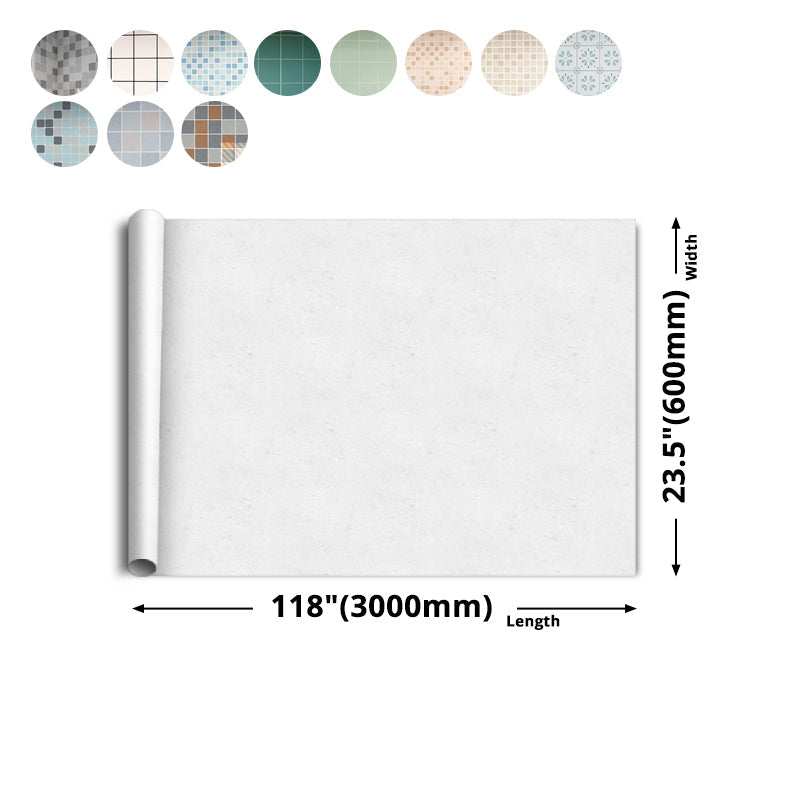 Lisslune | Modern Peel and Stick Wall Covering PVC Mosaic Tiles Field Tiles for the Kitchen