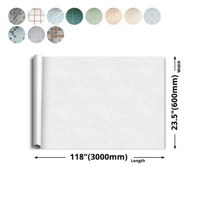 Lisslune | Modern Peel and Stick Wall Covering PVC Mosaic Tiles Field Tiles for the Kitchen