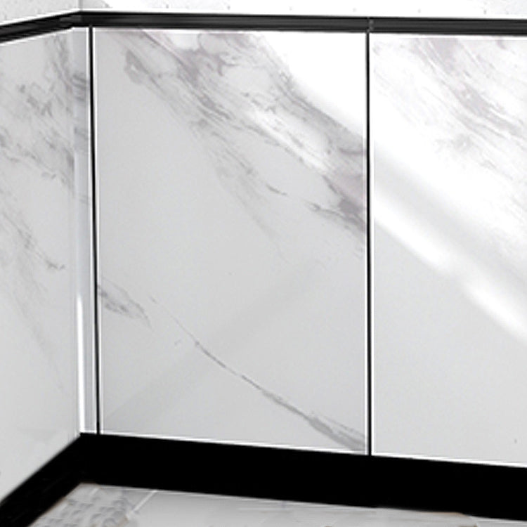 Lisslune | Modern Peel-and-Stick Wall Tile PVC Wallpaper for Kitchen and Bathroom