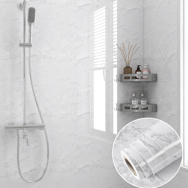 Lisslune | Modern splash guard wall tile PVC Rectangular Self-adhesive Wallpaper for the bathroom