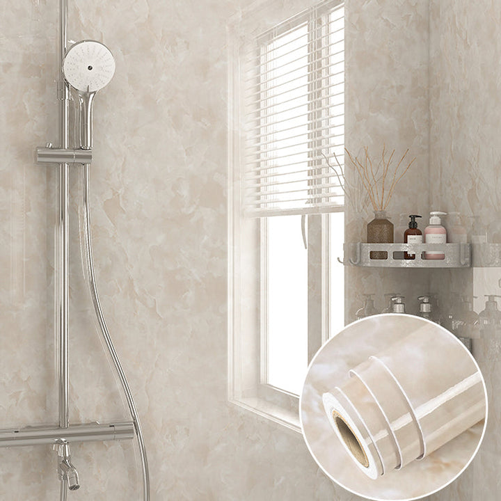 Lisslune | Modern splash guard wall tile PVC Rectangular Self-adhesive Wallpaper for the bathroom