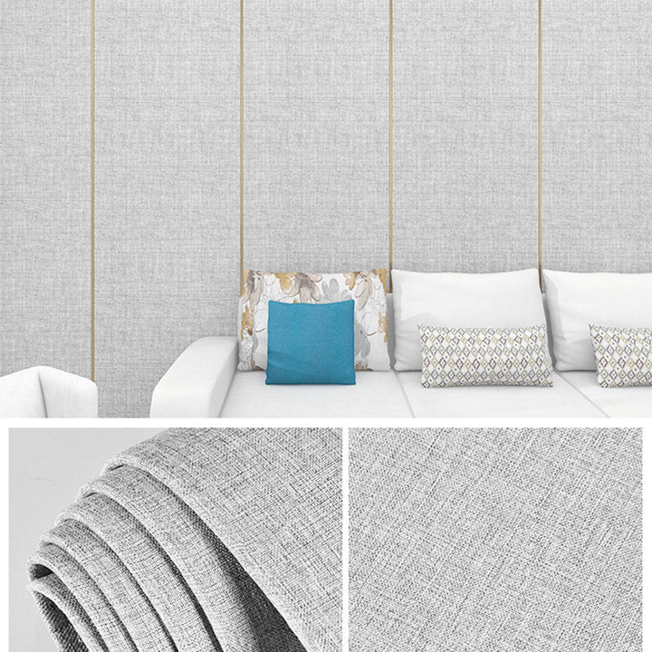 Lisslune | Modern Wall Panel Solid Color Peel and Stick Waterproof Wall Ceiling for Living Room