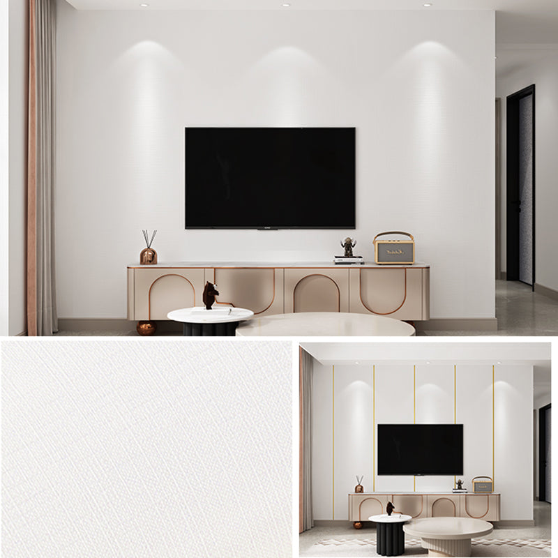 Lisslune | Modern Wall Panel Solid Color Peel and Stick Waterproof Wall Ceiling for Living Room