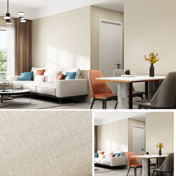 Lisslune | Modern Wall Panel Solid Color Peel and Stick Waterproof Wall Ceiling for Living Room