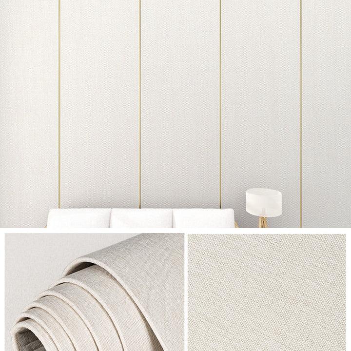 Lisslune | Modern Wall Panel Solid Color Peel and Stick Waterproof Wall Ceiling for Living Room