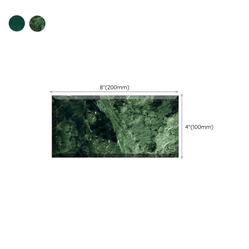 Lisslune | Mosaic tiles peel and attach tiles PVC backsplash peel and attach wall tiles in green