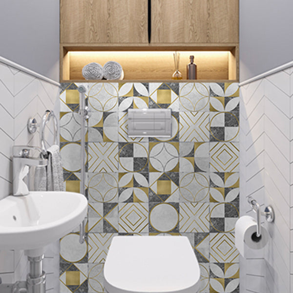 Lisslune | Contemporary Mosaic Tile Peel and Stick Tile Kitchen Backsplash Peel and Stick Wall Tile