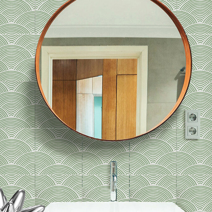 Lisslune | Modern Mosaic Tile Peel and Stick Tile Pvc Kitchen Backsplash Peel and Stick Wall Tile