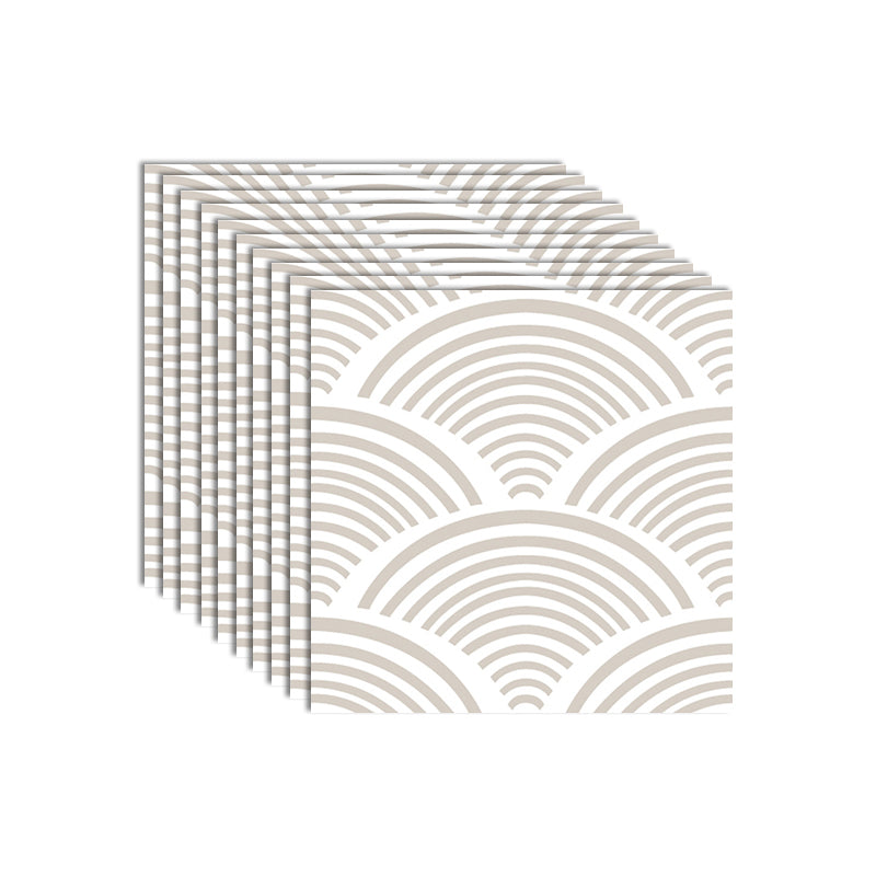 Lisslune | Modern Mosaic Tile Peel and Stick Tile Pvc Kitchen Backsplash Peel and Stick Wall Tile