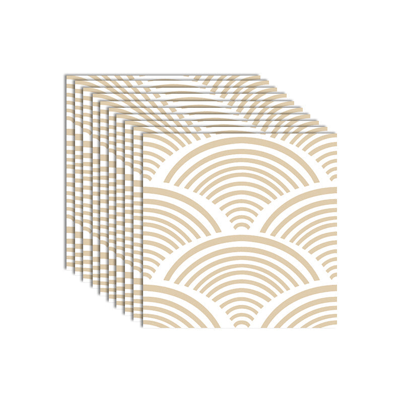 Lisslune | Modern Mosaic Tile Peel and Stick Tile Pvc Kitchen Backsplash Peel and Stick Wall Tile