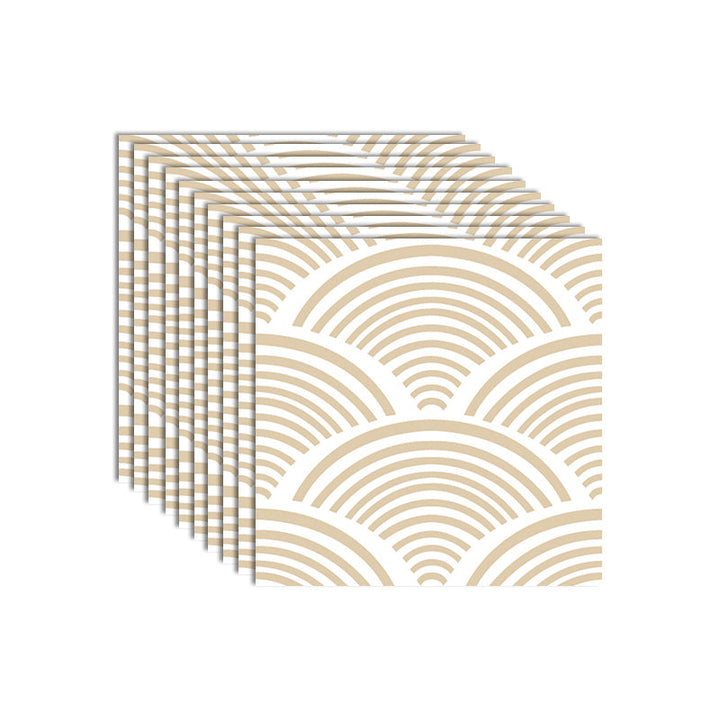 Lisslune | Modern Mosaic Tile Peel and Stick Tile Pvc Kitchen Backsplash Peel and Stick Wall Tile