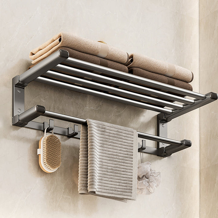 Lisslune | Modern Bathroom Accessory Set Adhesive Mount Bathroom Accessory Set