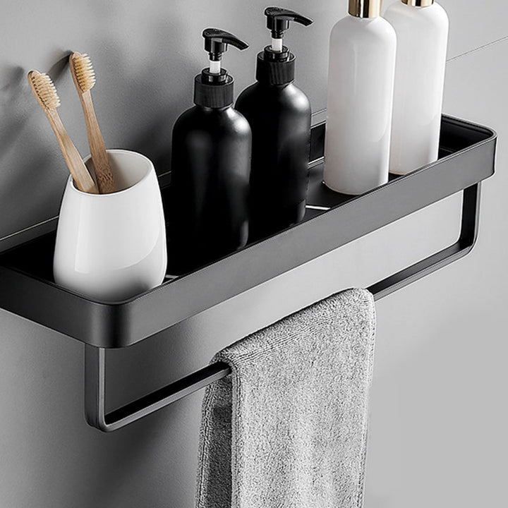 Lisslune | Modern Metal Bathroom Accessory Set Drill and Screw Mount Bathroom Accessory Set