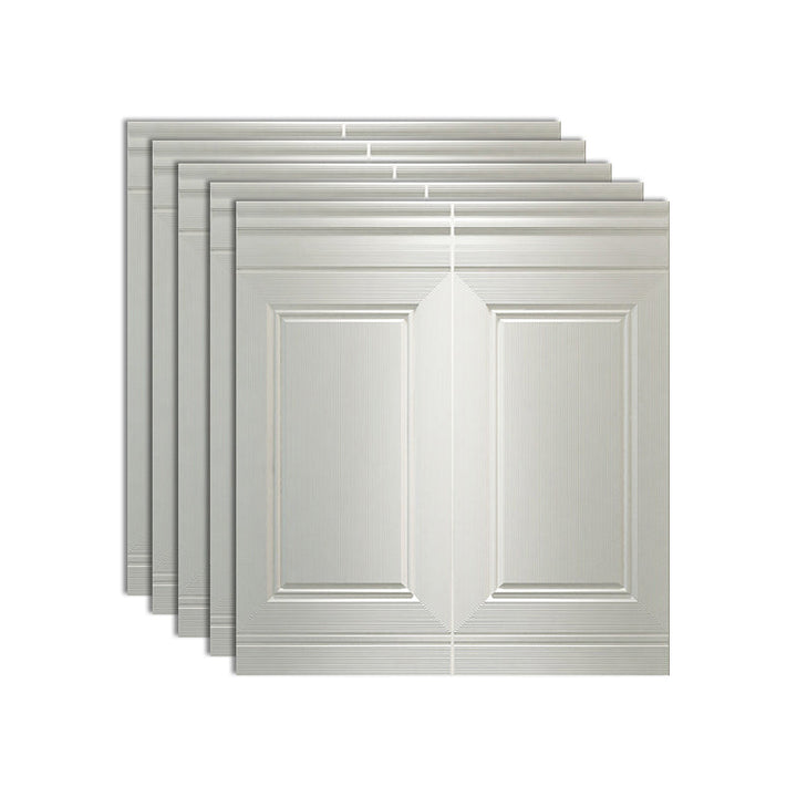 Lisslune | Glam waterproof wall base solid color peel and stick indoor wall panel