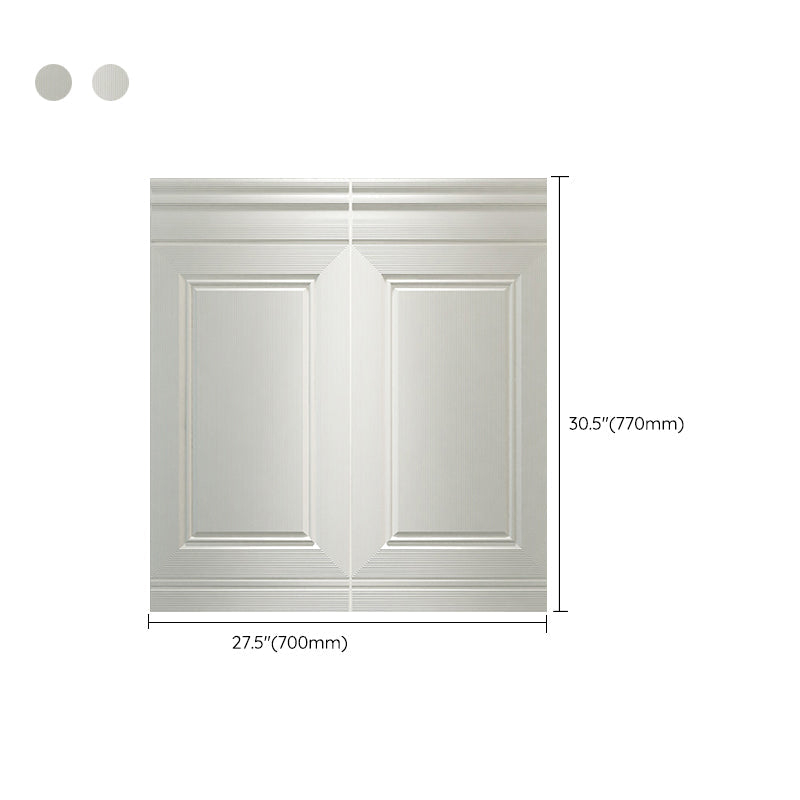 Lisslune | Glam waterproof wall base solid color peel and stick indoor wall panel