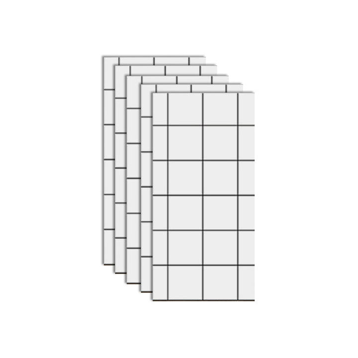 Lisslune | Modern Pearl Wall Bowls PVC Wall Access Panel for Peeling and Sticking for Bathroom and Kitchen