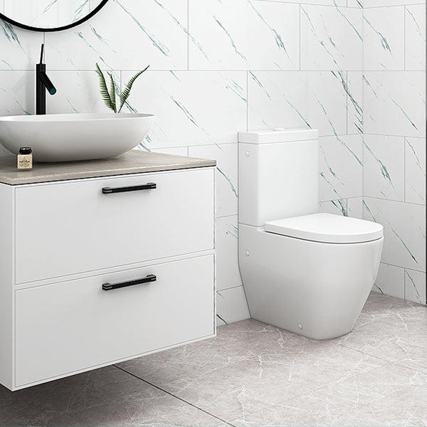 Lisslune | Mosaic Wall Tiles PVC Kitchen and Bathroom Back Wall Peel and Stick Tiles