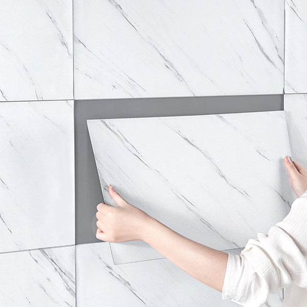 Lisslune | Mosaic Wall Tiles PVC Kitchen and Bathroom Back Wall Peel and Stick Tiles