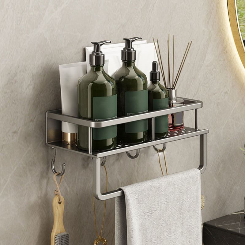 Lisslune | Minimalism Matte Metal Bathroom Accessories Set Modern Bathroom Shelf