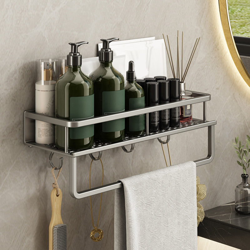 Lisslune | Minimalism Matte Metal Bathroom Accessories Set Modern Bathroom Shelf
