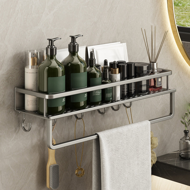 Lisslune | Minimalism Matte Metal Bathroom Accessories Set Modern Bathroom Shelf