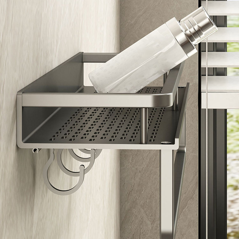 Lisslune | Minimalism Matte Metal Bathroom Accessories Set Modern Bathroom Shelf
