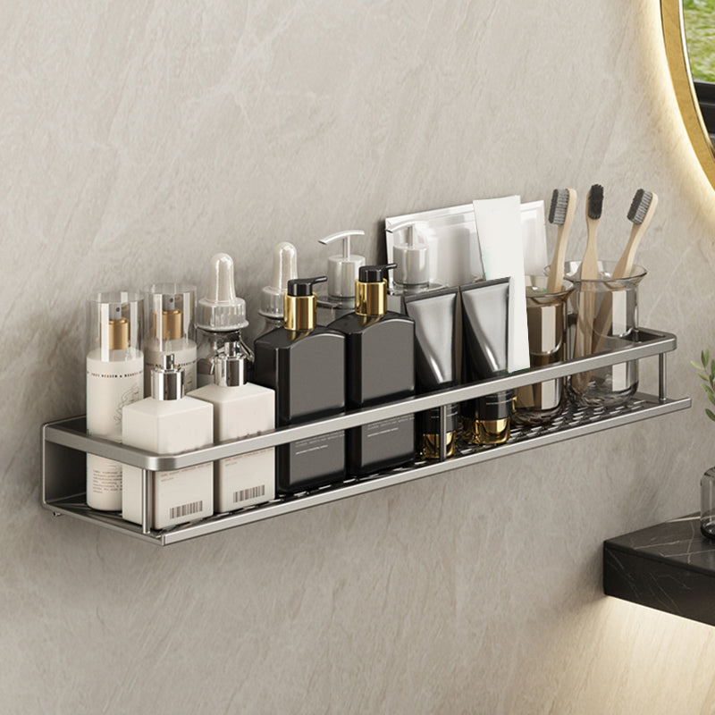 Lisslune | Minimalism Matte Metal Bathroom Accessories Set Modern Bathroom Shelf