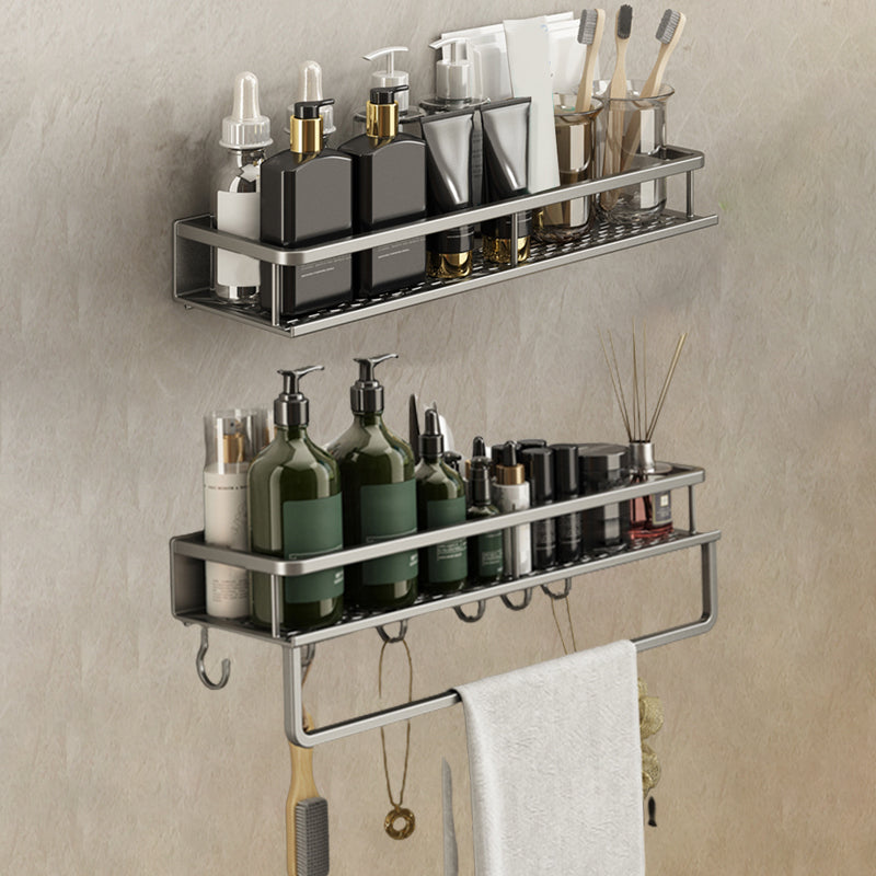 Lisslune | Minimalism Matte Metal Bathroom Accessories Set Modern Bathroom Shelf
