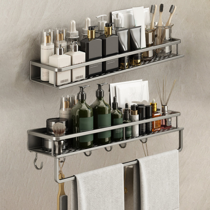 Lisslune | Minimalism Matte Metal Bathroom Accessories Set Modern Bathroom Shelf
