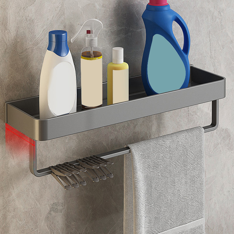 Lisslune | Minimalist Matte Metal Bathroom Accessory Set Modern Bathroom Shelf