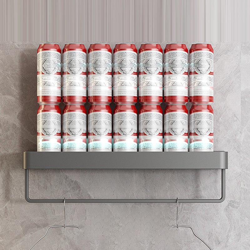 Lisslune | Minimalist Matte Metal Bathroom Accessory Set Modern Bathroom Shelf