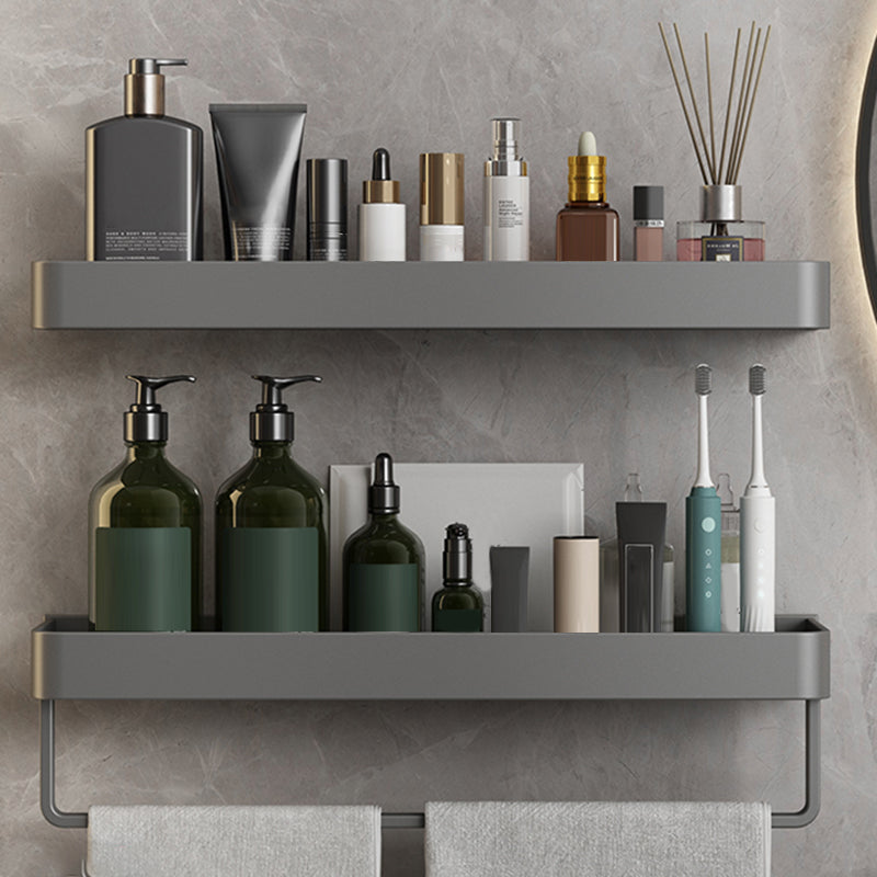 Lisslune | Minimalist Matt Metal Bathroom Accessory Set Modern Bathroom Shelf