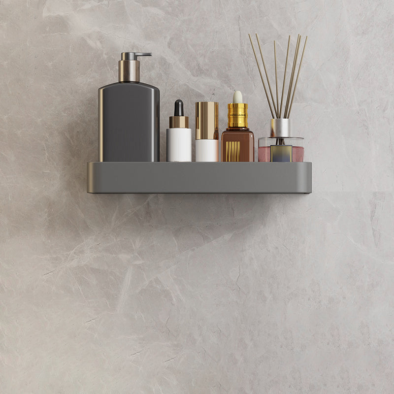 Lisslune | Minimalist Matte Metal Bathroom Accessory Set Modern Bathroom Shelf