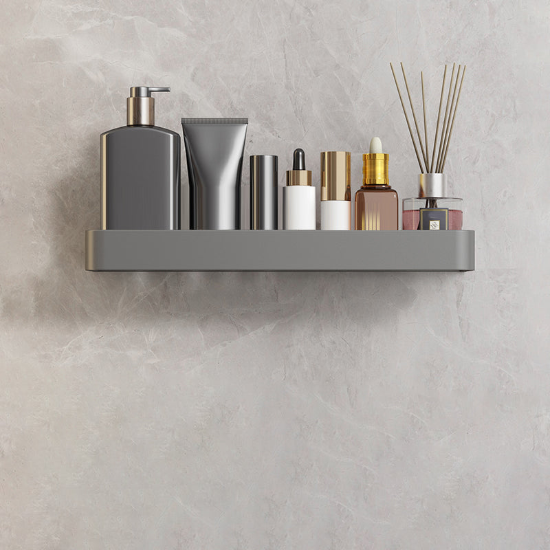 Lisslune | Minimalist Matte Metal Bathroom Accessory Set Modern Bathroom Shelf