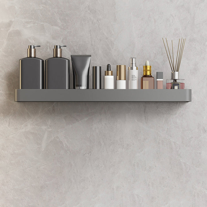 Lisslune | Minimalist Matte Metal Bathroom Accessory Set Modern Bathroom Shelf