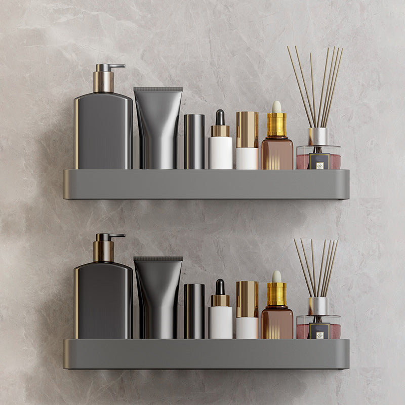 Lisslune | Minimalist Matt Metal Bathroom Accessory Set Modern Bathroom Shelf
