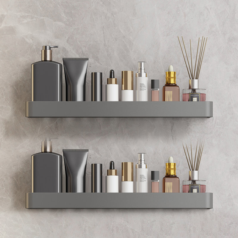 Lisslune | Minimalist Matt Metal Bathroom Accessory Set Modern Bathroom Shelf