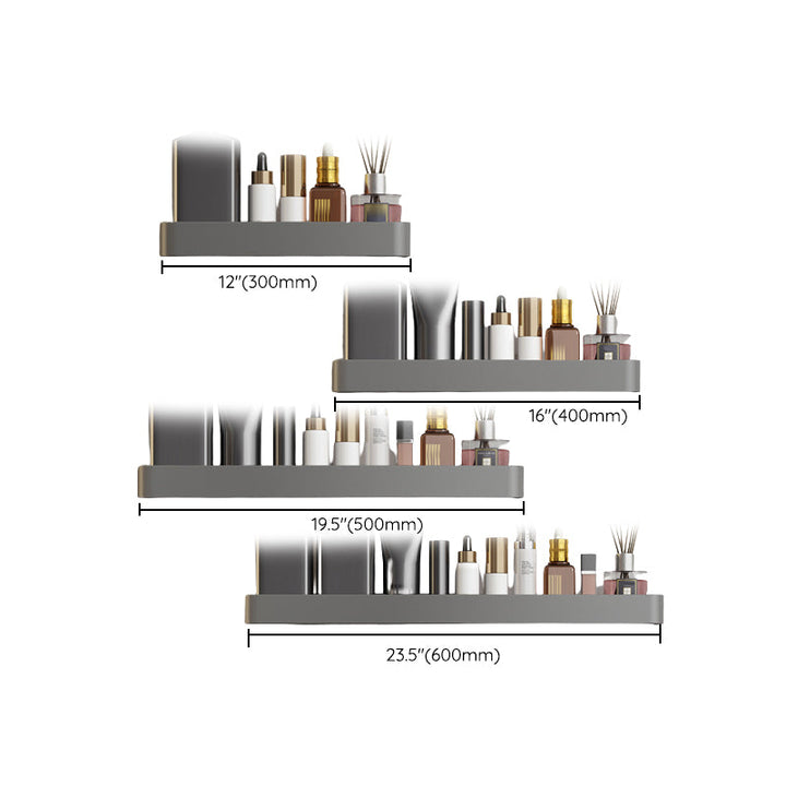 Lisslune | Minimalist Matte Metal Bathroom Accessory Set Modern Bathroom Shelf