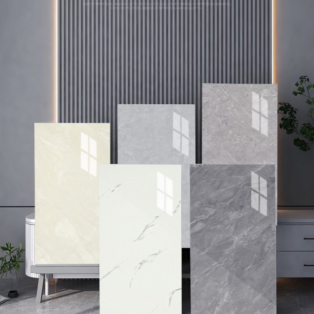 Lisslune | Marbling waterproof PVC tin backing for peeling and attaching interior panels