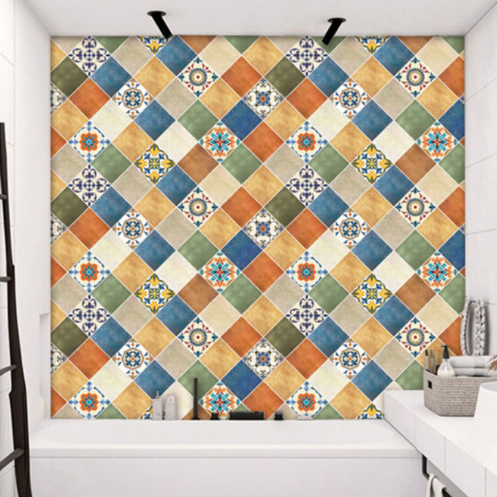 Lisslune | Mosaic Tile Peel and Stick Tiles Modern Peel and Stick Back Plate