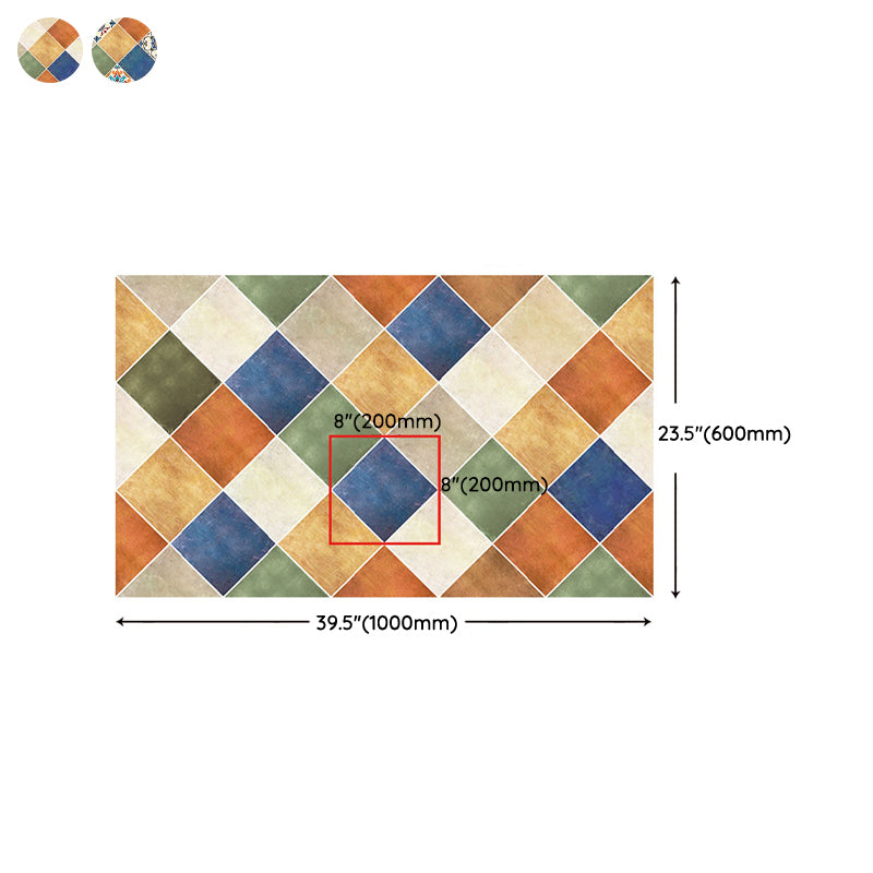 Lisslune | Mosaic Tile Peel and Stick Tiles Modern Peel and Stick Back Plate