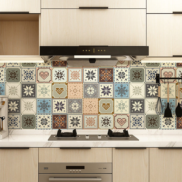 Lisslune | Modern Peel-and-Stick Wall Tile Mosaic Peel-and-Stick Tile