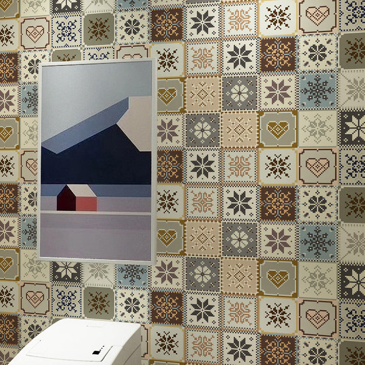 Lisslune | Modern Peel-and-Stick Wall Tile Mosaic Peel-and-Stick Tile